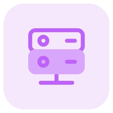 Veri depolama için kullanılan sunucu yığını