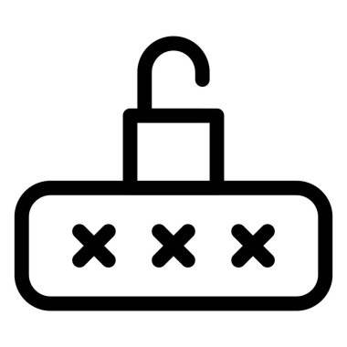 Sistem güvenli bir şifreyle kilidi açar.