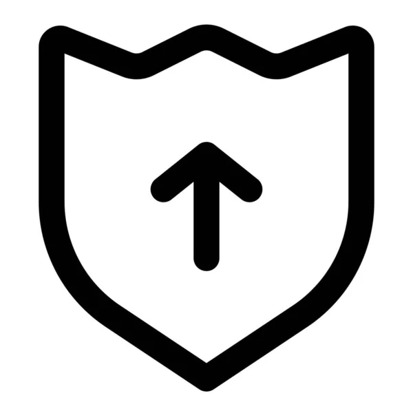 Mise Niveau Système Shield Pour Une Sécurité Accrue — Image vectorielle