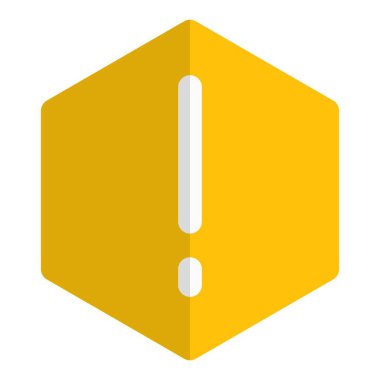 Siber uzayda, güvenlik alarmı göstergesi.