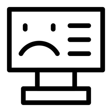 Mavi ekran, kritik hata iletisi gösterildi.