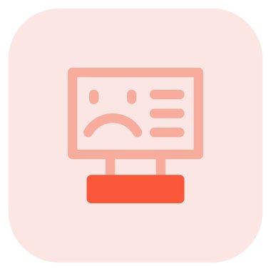 Mavi ekran, kritik hata iletisi gösterildi.