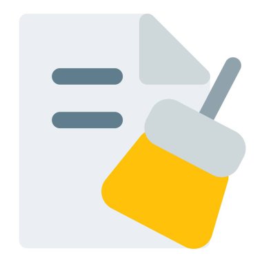 Kopya dosyaları silmek için kullanılan temizleyici.