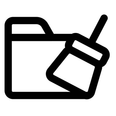 Çöp kutusundan çöp kaldırmak için kullanılan temizleyici.