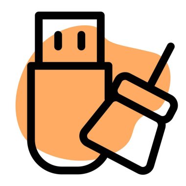 USB verilerinden tehlikeli virüsler kaldırılıyor.