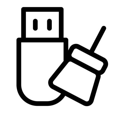 USB verilerinden tehlikeli virüsler kaldırılıyor.