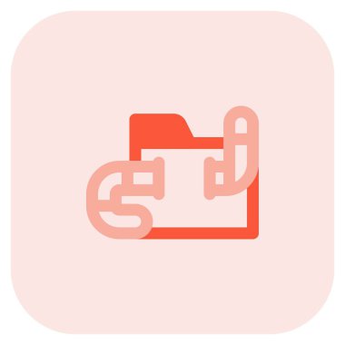 Veri çalmak için dizinde kendini kopyalayan virüs.