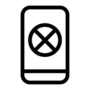 Hacklenmiş bir akıllı telefon sistemi tarafından görüntülenme hatası