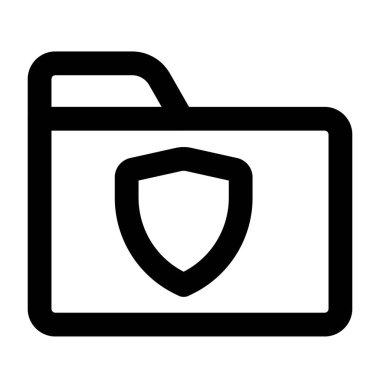 Veri koruması için şifrelenmiş dizin.