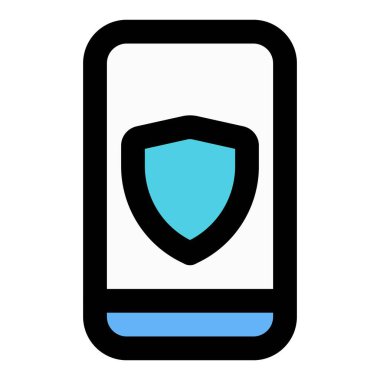 Geniş güvenlik özelliklerine sahip akıllı telefon sistemi.