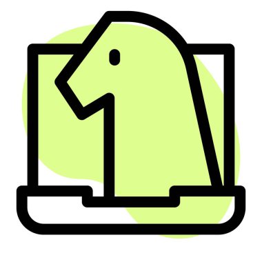 Truva, bilgisayarları hacklemek için kullanılan zararlı bir yazılım..