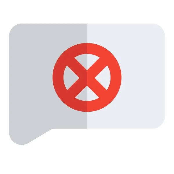 Erreur Chat Due Piratage Réussi — Image vectorielle