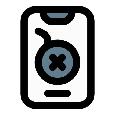 Çöp posta metinleri göndermek için kullanılan Sms bombacısı.