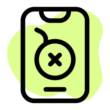 Çöp posta metinleri göndermek için kullanılan Sms bombacısı.