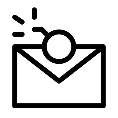 Alıcının sistemini bozmak için kullanılan posta bombası