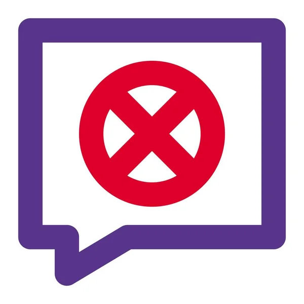 Messages Haineux Considérés Comme Des Cybercrimes — Image vectorielle