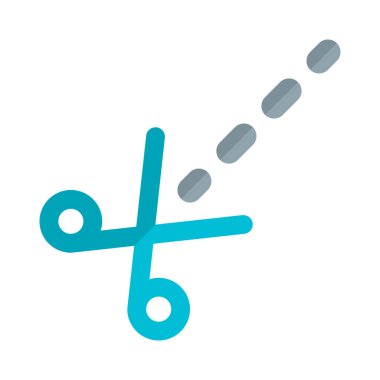 Kuponları kesmek için kullanılan makas.