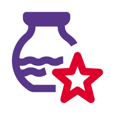 Hediyelik eşya dükkanında çekici seramik vazo.