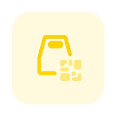 Paketleri sipariş etmek için qr kodu kullan