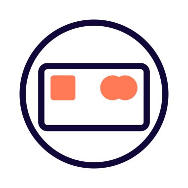 Kredi kartlarının kabul edildiğini gösteren etiket