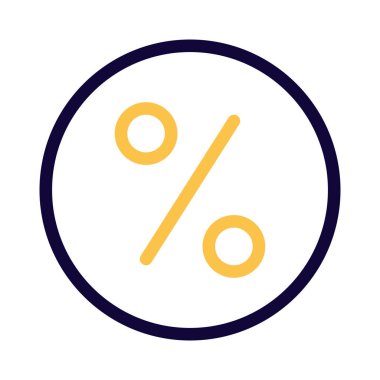 Bir daire tahtası ile indirimin reklamı.