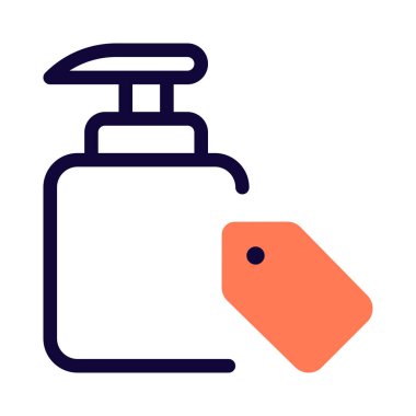 Losyon ambalajına fiyat etiketi dahil