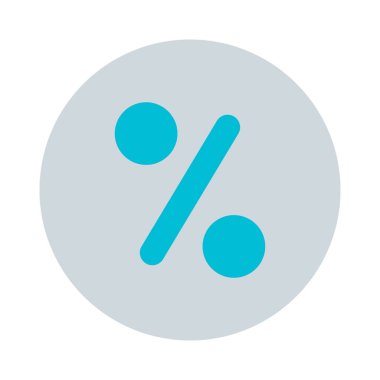 Bir daire tahtası ile indirimin reklamı.