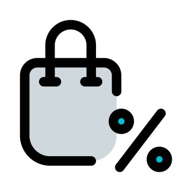 Süpermarkette çanta fiyatı düştü.