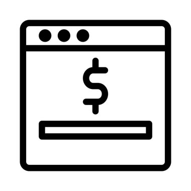 İnternet tarayıcısı çevrimiçi bir mağazaya erişiyor