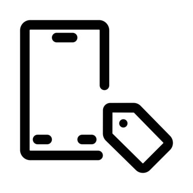 Akıllı telefondan sarkan fiyat etiketi