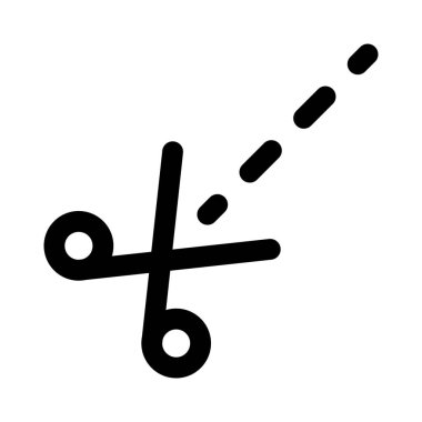 Kuponları kesmek için kullanılan makas.