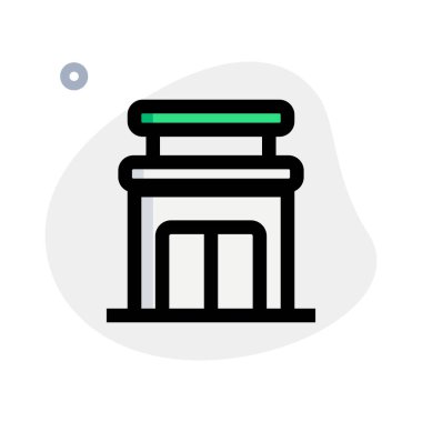 Süpermarket, self-servis tüketici malları mağazası..