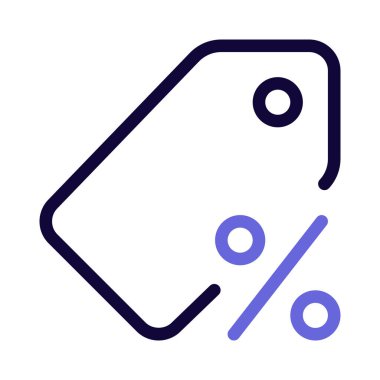 İndirim teklifini destekleyen etiket.