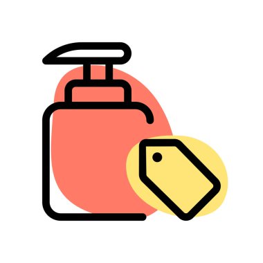 Losyon ambalajına fiyat etiketi dahil