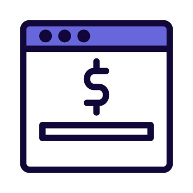 İnternet tarayıcısı çevrimiçi bir mağazaya erişiyor