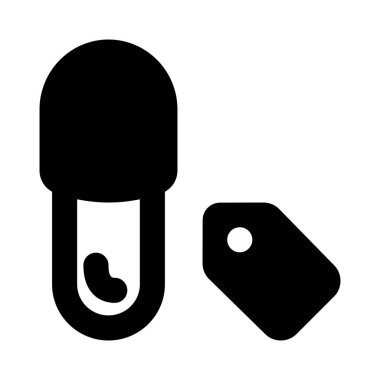 Fiyat etiketli parmak arası sandaletler.