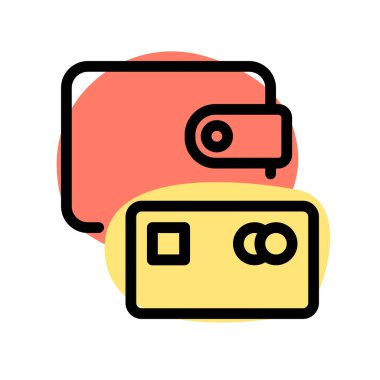 Ödeme için kredi kartı taşıyan cüzdan..