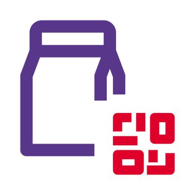 Qr kodu paket servisine yapıştırıldı
