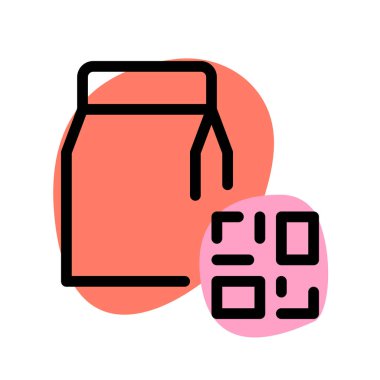 Qr kodu paket servisine yapıştırıldı