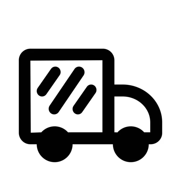 Utilisation Véhicules Logistiques Pour Faciliter Livraison — Image vectorielle