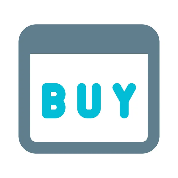 Zakup Dokonywany Pośrednictwem Cyfrowego Trybu Zakupów — Wektor stockowy