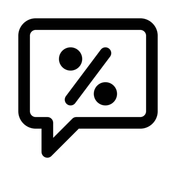 Messages Offre Réduction Envoyés Par Chat — Image vectorielle