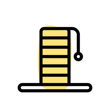 Evcil hayvanlar için yapay ahşap yapı.