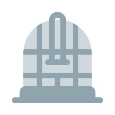 Evcil hayvan dükkanında, klasik kuş kafesi indirimde..