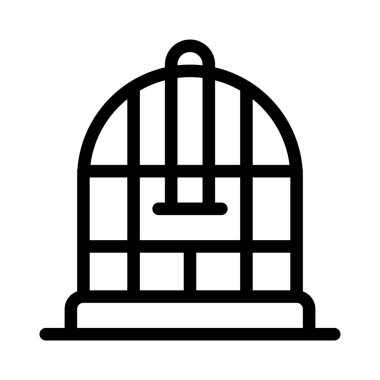 Evcil hayvan dükkanında, klasik kuş kafesi indirimde..