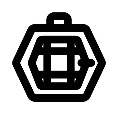 Evcil hayvanlar için kafes.