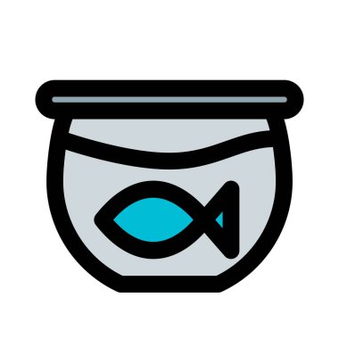 Akvaryum ev dekorasyonu olarak kullanılıyor..