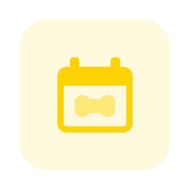 Hayvan takvimi hayvansal olayları hatırlamak için kullanılır.