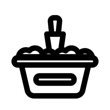 Köpek kazma etkinliği için kum kuyusu kullanımı