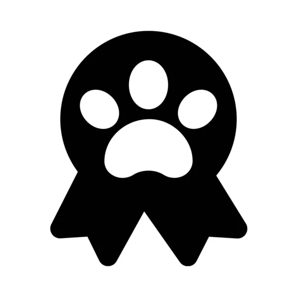供识别用的动物徽章 — 图库矢量图片